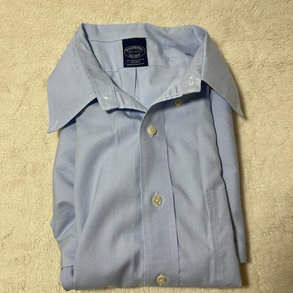 Brooks Brothers Light Blue Dress Shirt - Picture 7 of 8